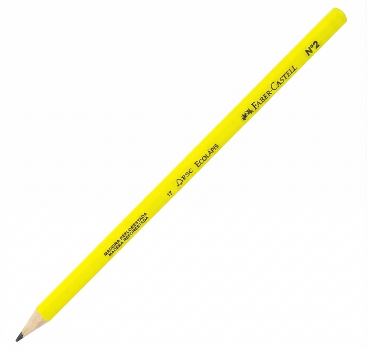LAPIS PRETO 2B FABER CASTELL NEON