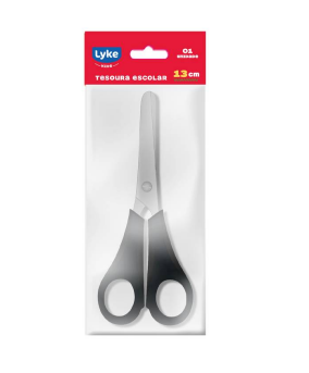 TESOURA ESCOLAR 13CM LYKE