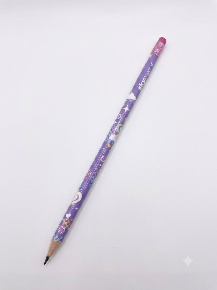 LAPIS GRAFITE REDONDO RESINA COM BORRACHA TEEN SK1208 SKYPAPER