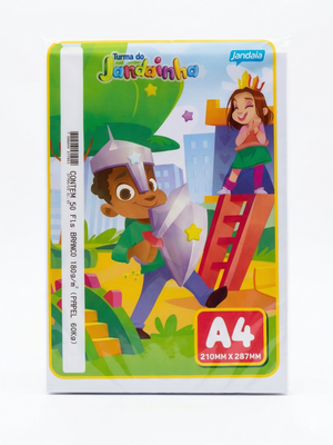 PAPEL A4 180G PESO 60 JANDAIA 50 FLS