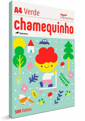 PAPEL CHAMEQUINHO A4 75G CORES 100 FLS