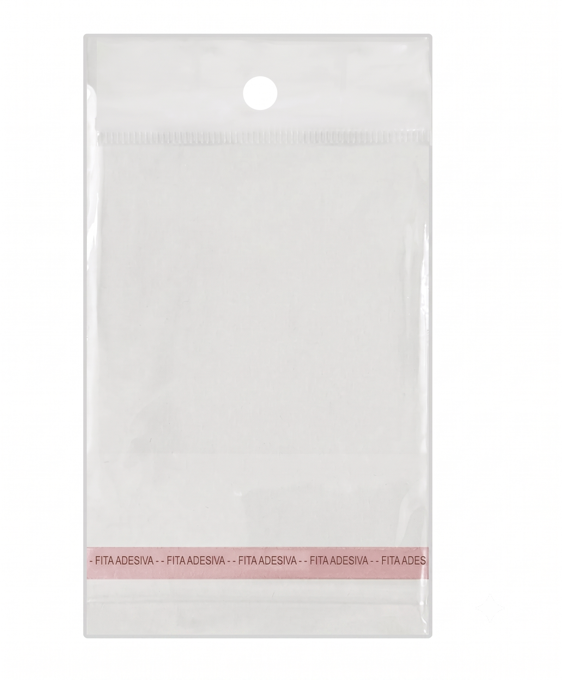 EMBALAGEM PLASTICA FECHO ADESIVO 10X15CM 100 UND IMPORT