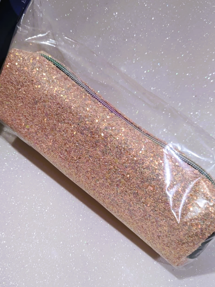 ESTOJO MALTHUS GLITTER ROSA 