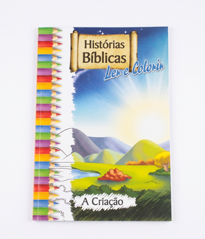 REVISTA LER E COLORIR HISTORIAS BIBLICAS REDEEL