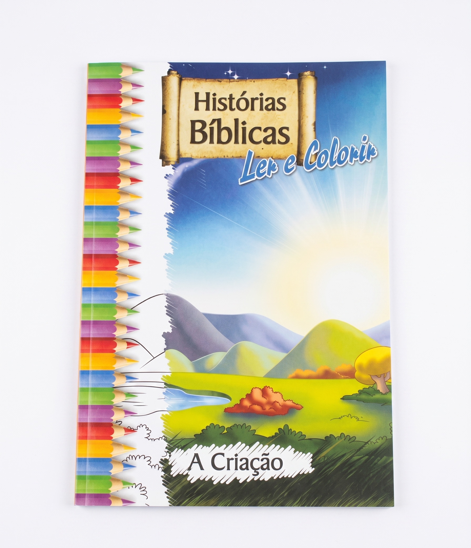 REVISTA LER E COLORIR HISTORIAS BIBLICAS REDEEL