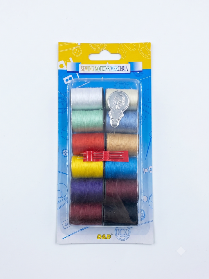 KIT COSTURA 12 PEÇAS UNICASA