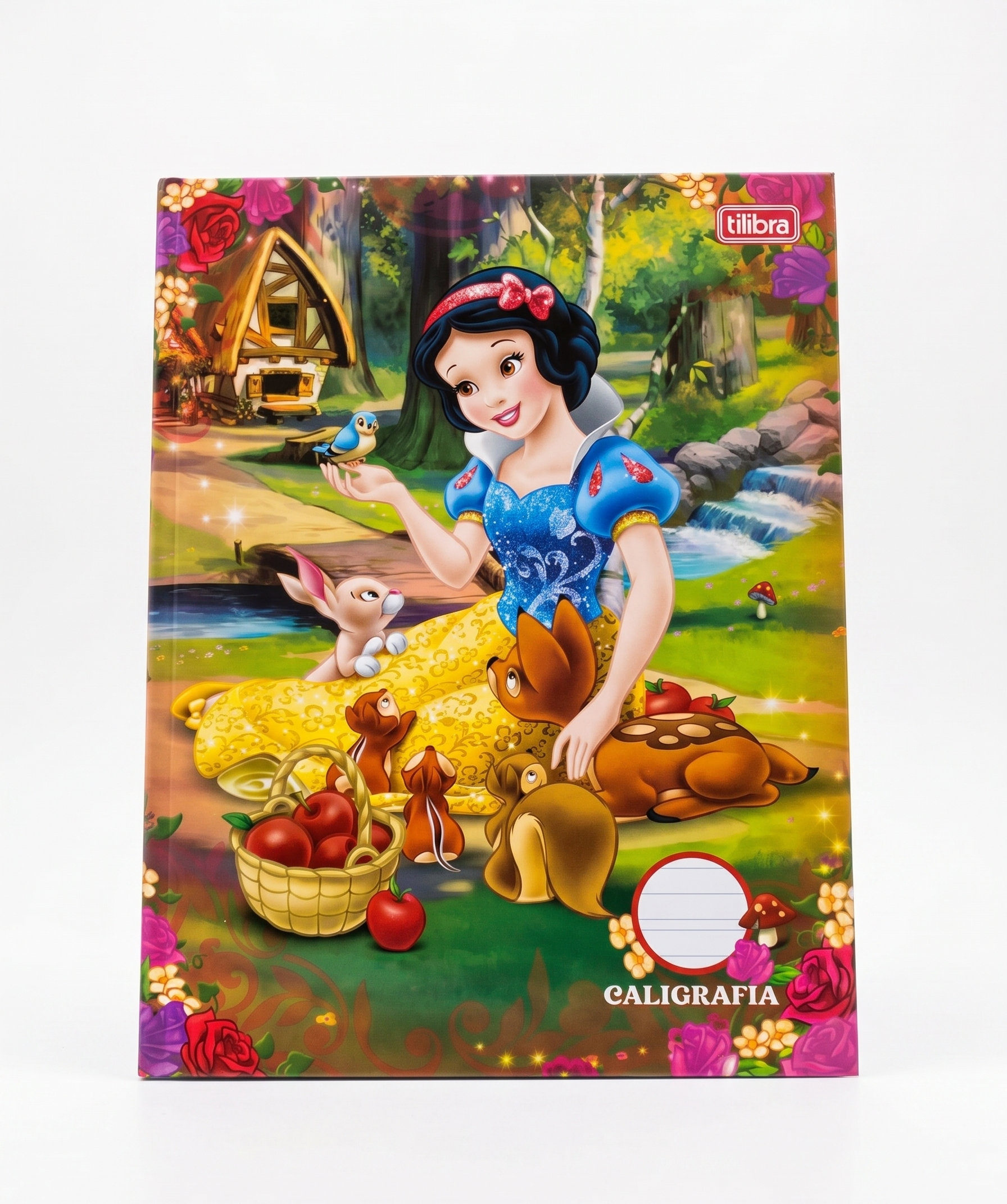 CADERNO CALIGRAFIA BROCHURA 4204 PRINCESAS DISNEY 40 FLS TILIBRA