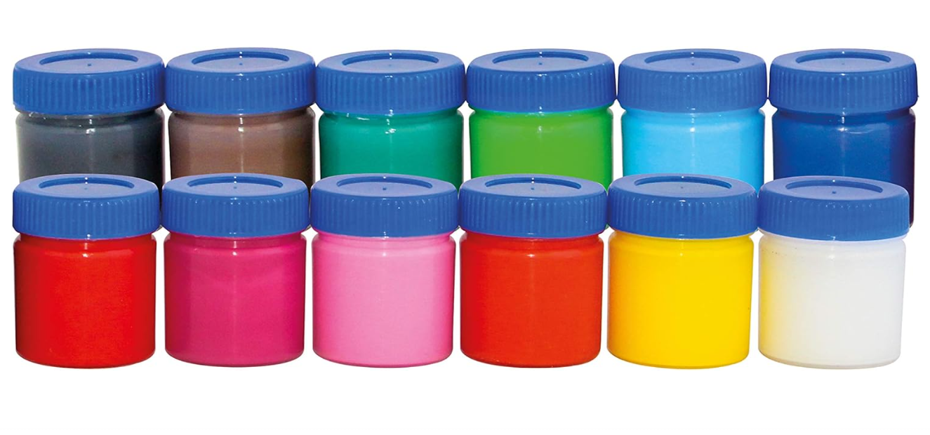 TINTA GUACHE 12 CORES 15ML GIOTTO 17000