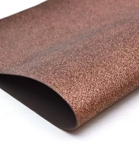 EVA GLITTER MARROM BRW