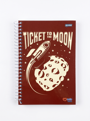 CADERNO ESPIRAL PEQUENO MAGIA BASIC 96 FLS JANDAIA