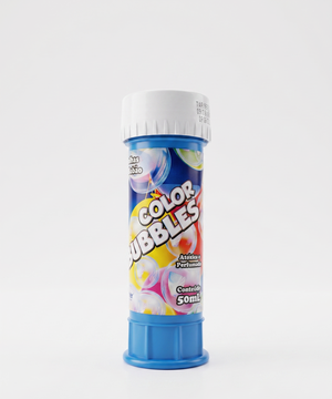 BOLHA SABAO PERFUMADA COLOR BUBBLE 50 ML BRASILFLEX 871004