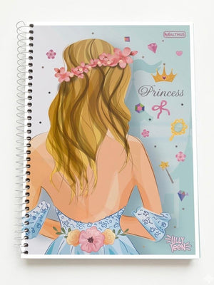 CADERNO 15 M PRINCESA LILLY TEN 300 FLS MALTHUS