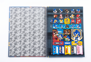 CADERNO 1M ESPIRAL SONIC 80 FLS TILIBRA