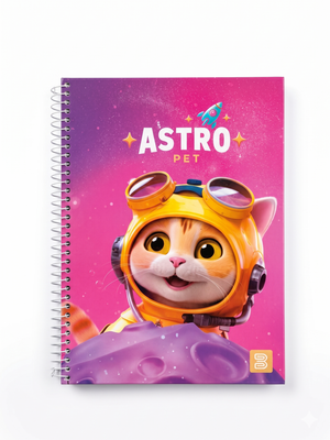 CADERNO 1M ASTRO PET 80 FLS JANDAIA