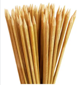 ESPETO MADEIRA 35CM BAMBOO 45UND UNICASA
