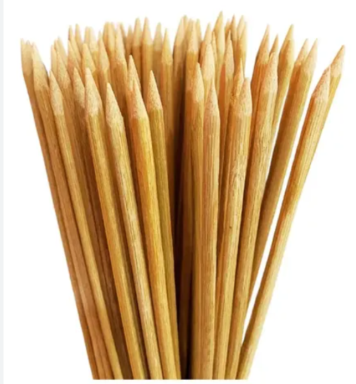 ESPETO MADEIRA 35CM BAMBOO 45UND UNICASA