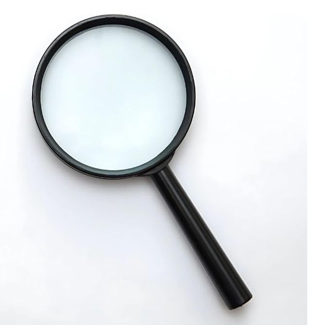 LUPA 75MM MAGNIFYING GLASS