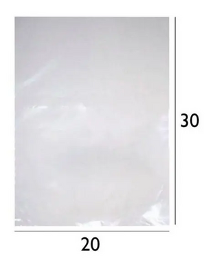 EMBALAGEM SACO 20X30 TRANSPARENTE 50 UND