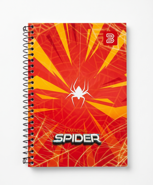 CADERNO 12M 2818 AMAZING SPIDER 192 FLS JANDAIA