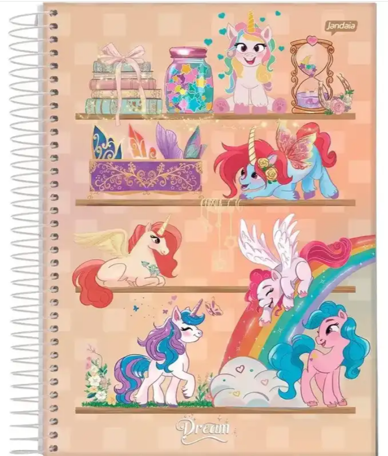 CADERNO UNIVERSITARIO 1 M DREAMS 80 FLS