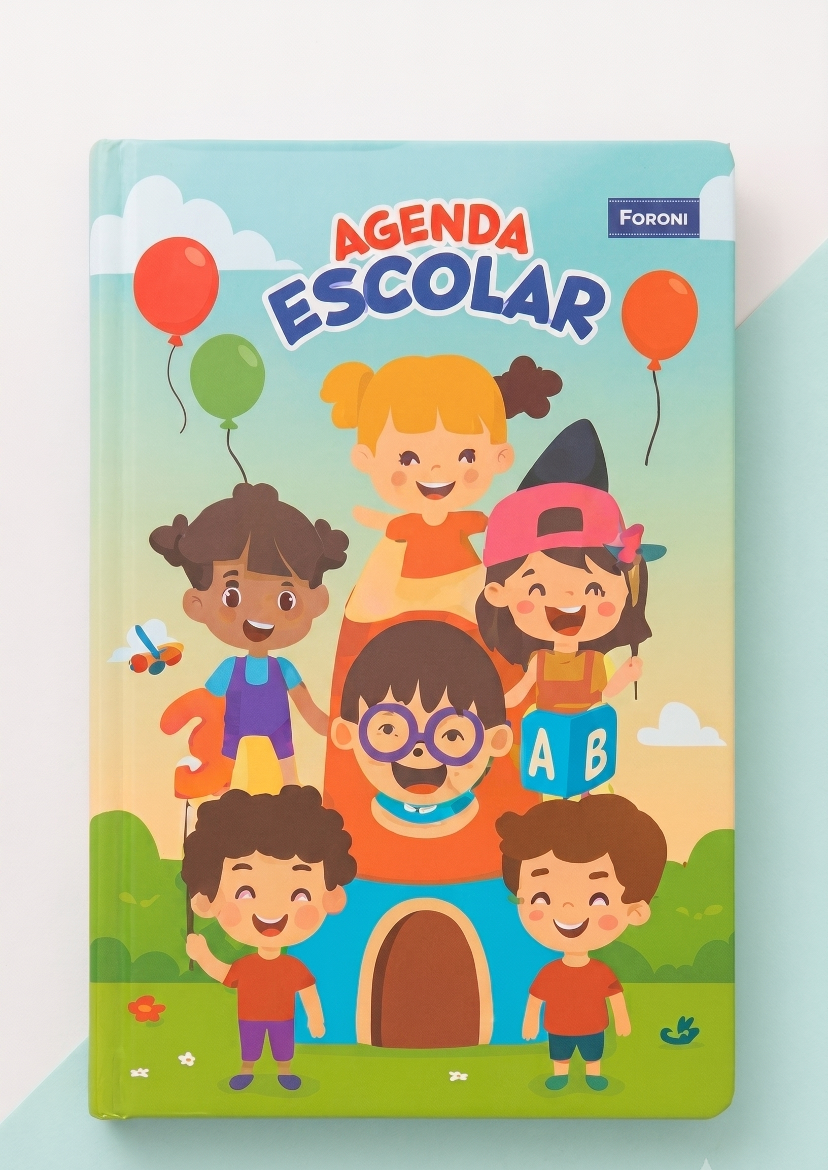 AGENDA ESCOLAR PERMANENTE BROCHURA 96 FLS FORONI