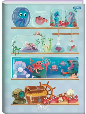 CADERNO BROCHURA PEQUENO DREAM JANDAIA 80 FLS