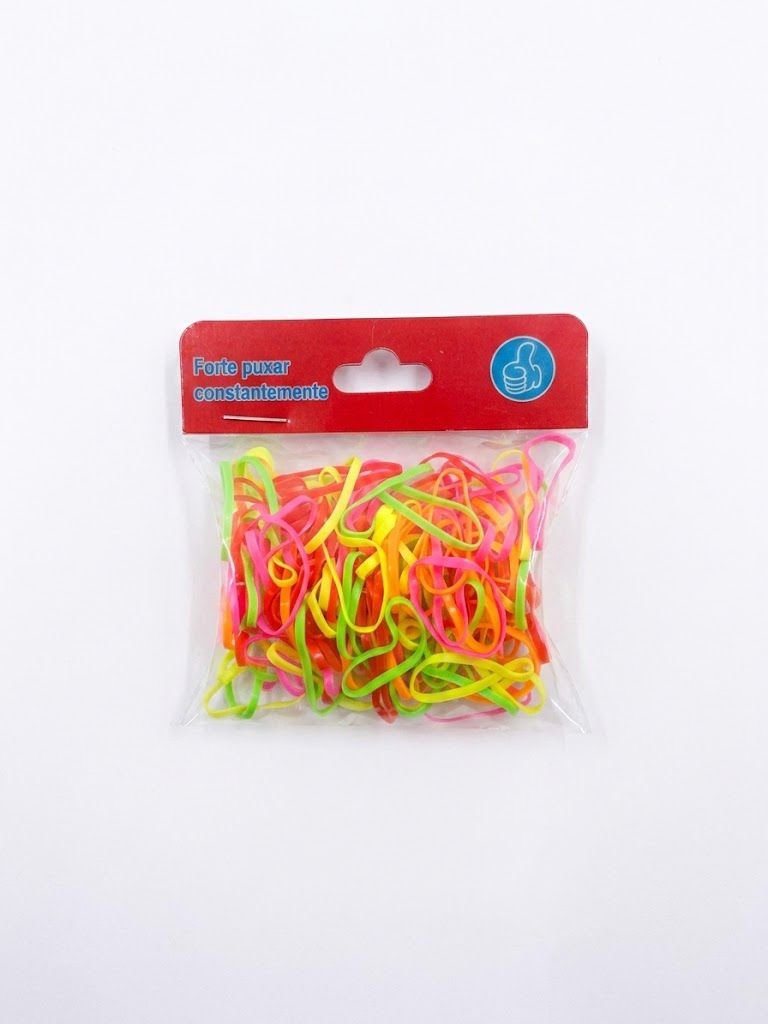 ELASTICO LIGA CABELO CORES NEON 261338