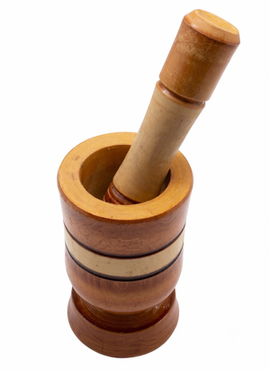 PILÃO MADEIRA 12CM ARTESANATO
