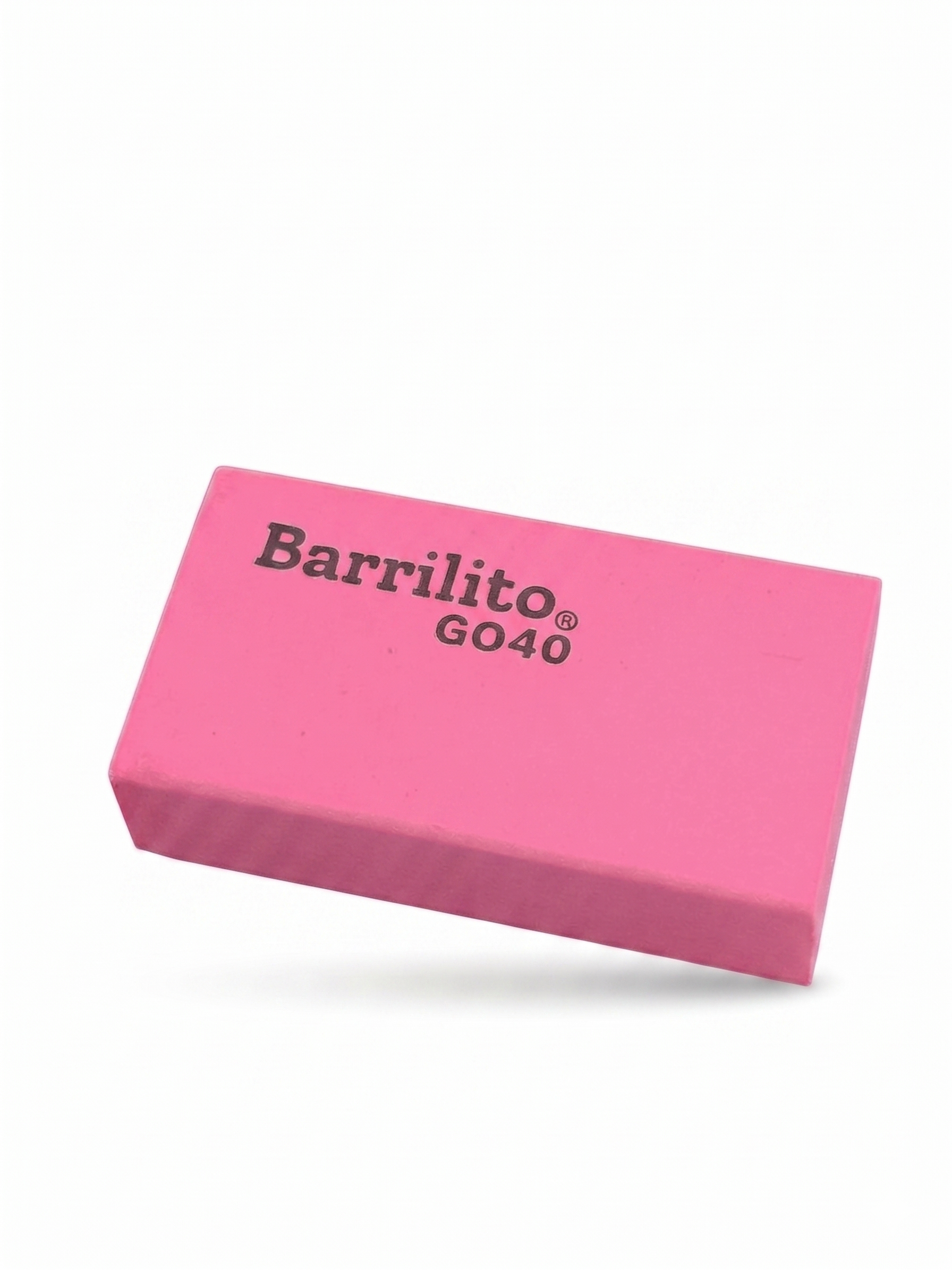 BORRACHA RETANGULAR PEQUENA COLOR NEON BARRILITO GO40