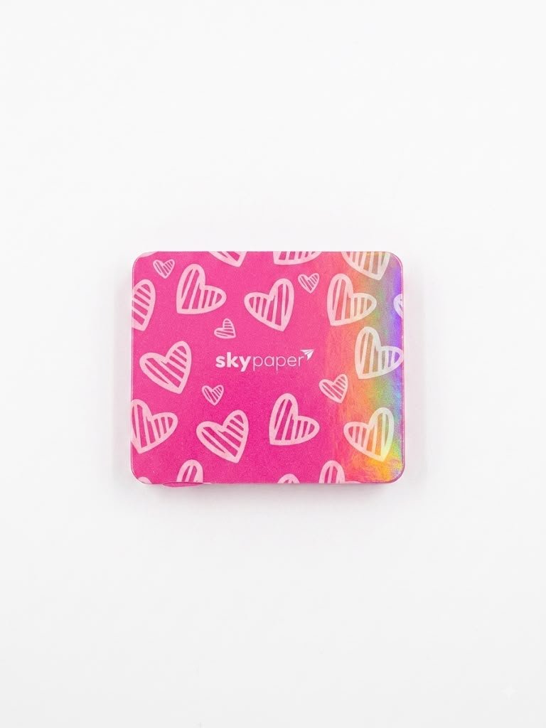 BORRACHA QUADRADA COLOR LOVE SKYPAPER LO0202