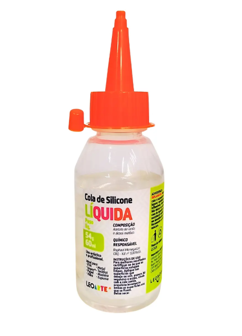 COLA LIQUIDA SILICONE 60 ML LEOARTE