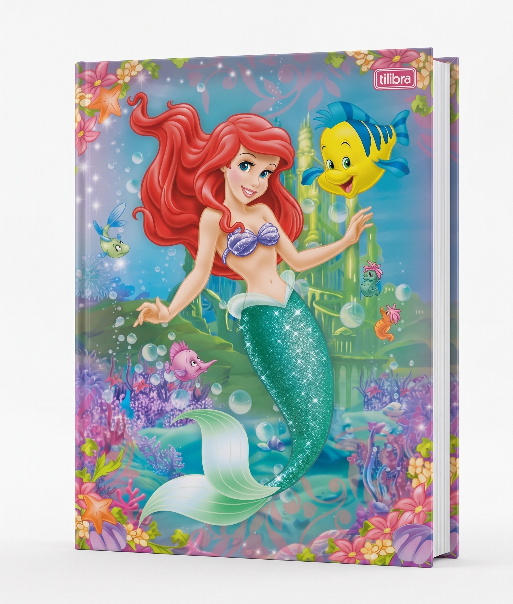 CADERNO BROCHURA 8810 PRINCESAS DISNEY 80 FLS TILIBRA