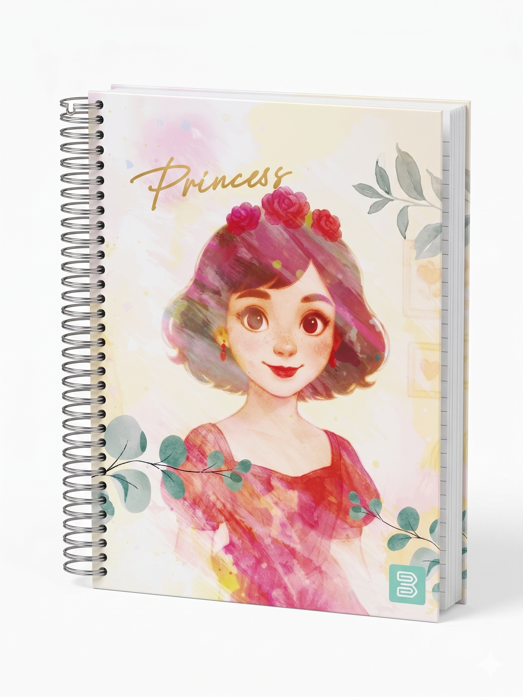 CADERNO 10M 9078 PRINCESS 160 FLS TILIBRA