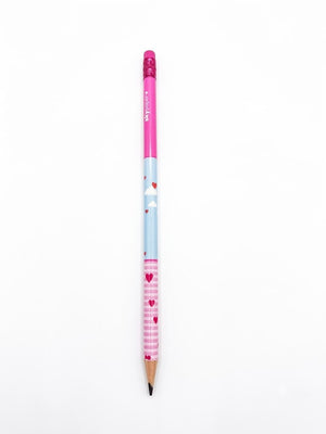 LAPIS GRAFITE REDONDO RESINA COM BORRACHA LOVE LO1202 SKYPAPER