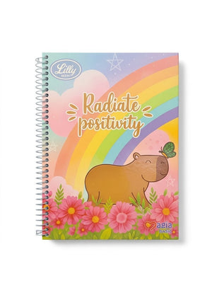 CADERNO UNIV 1M MAGIA BASIC CONFETTI 80 FLS 