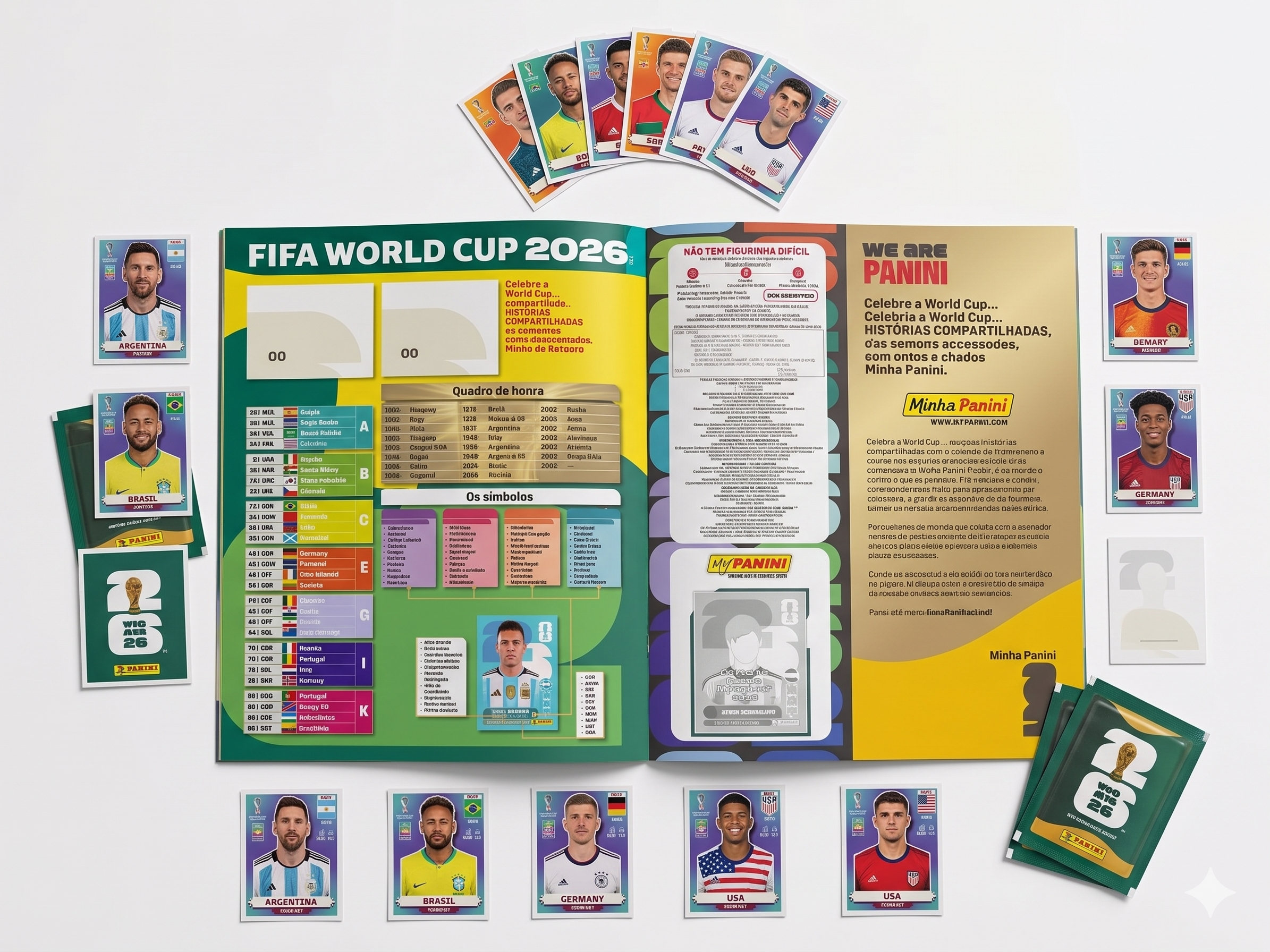 ALBUM DA COPA 2026 PANINI OFICIAL