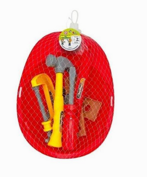 BRINQUEDO EDUCATIVO KIT FERRAMENTAS CONSTRUTOR MIRIM 11PÇS BA 11918