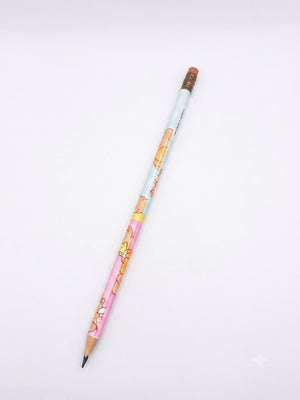 LAPIS GRAFITE REDONDO RESINA COM BORRACHA CAPIVARA CP1202 SKYPAPER