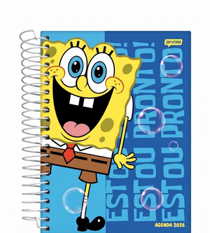 AGENDA DIARIA BOB ESPONJA 352 FLS JANDAIA