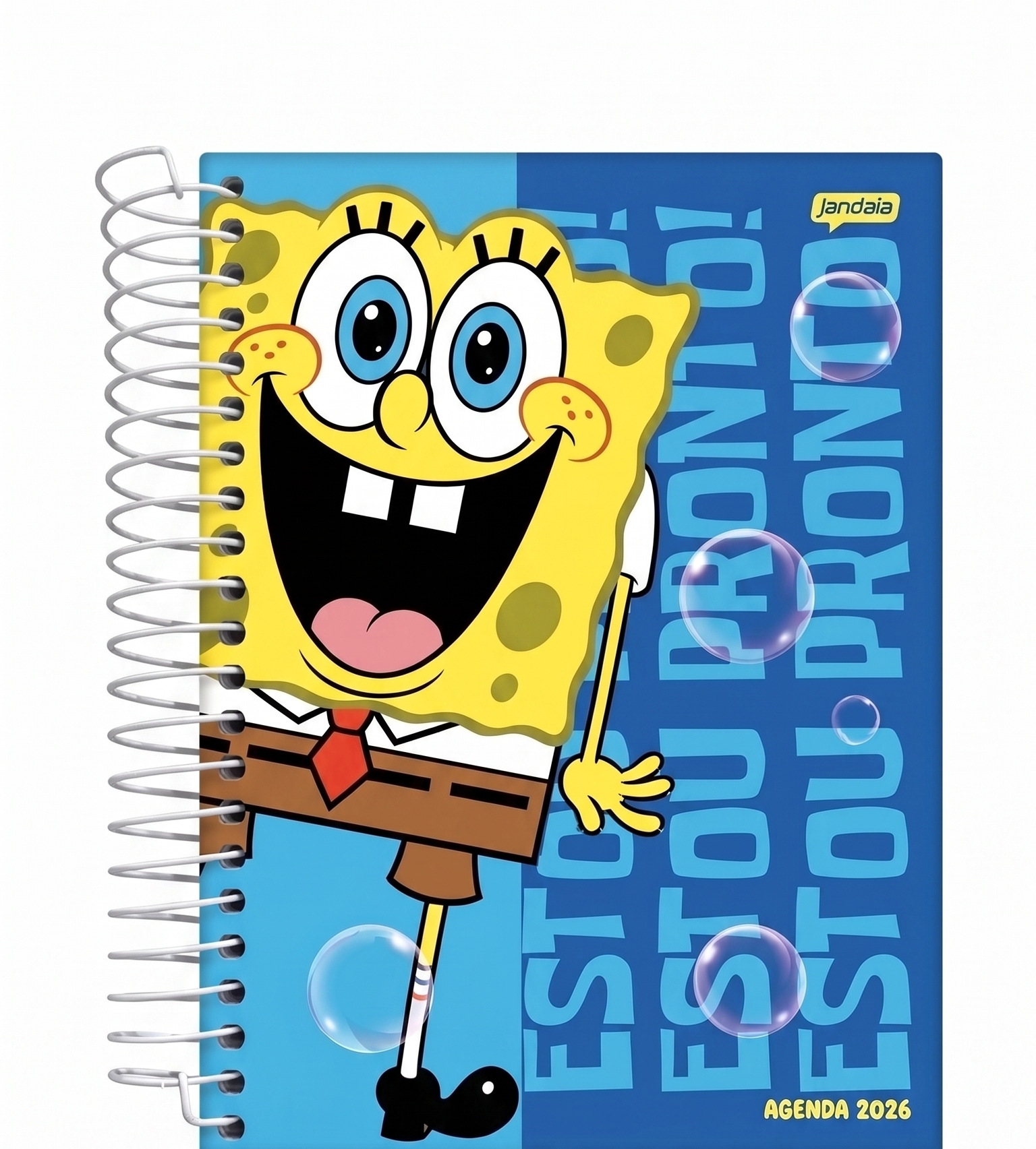 AGENDA DIARIA BOB ESPONJA 352 FLS JANDAIA