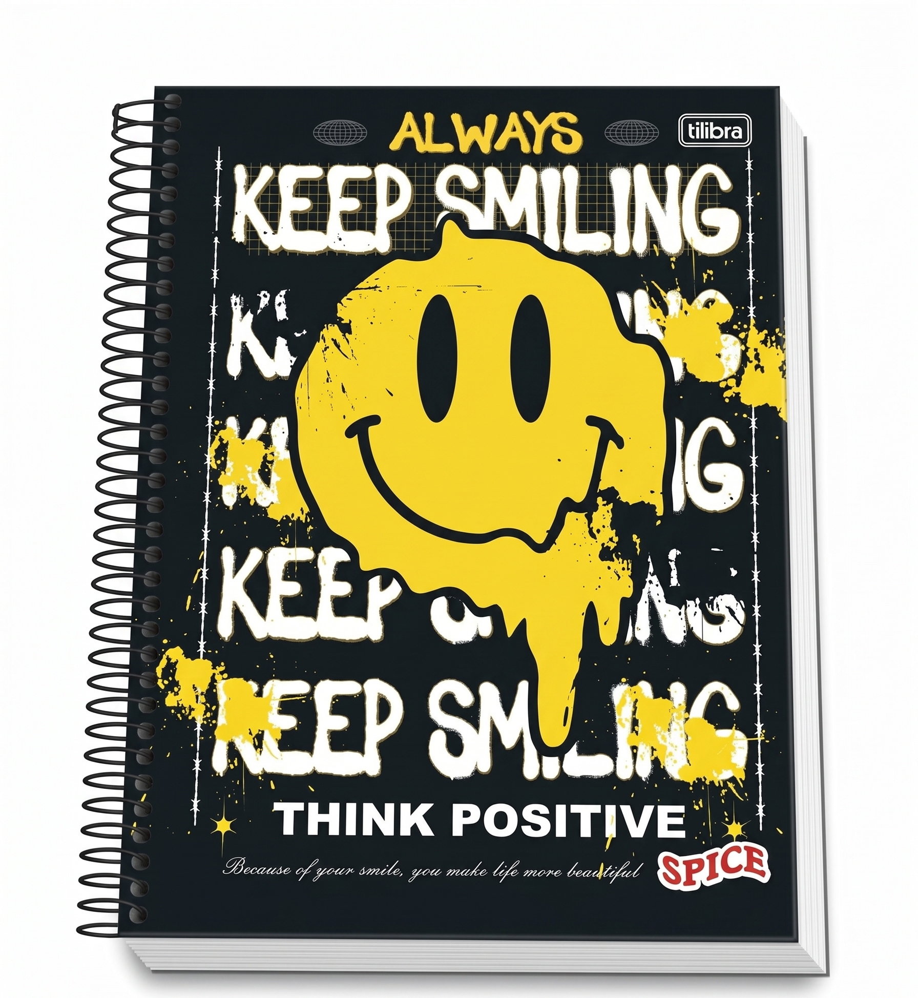 CADERNO 10M 9189 SPICE 160 FLS TILIBRA