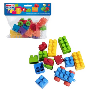 MONTA BLOCKS 24PÇS BRINQ EDU 099