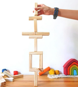 BRINQUED PEDAGOGICO TORRE MALUCA 39 PEÇAS COLUNA