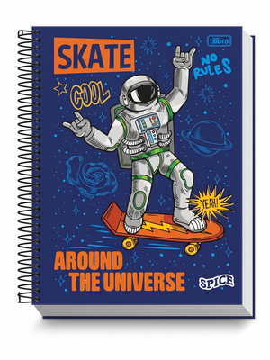 CADERNO 10M 9189 SPICE 160 FLS TILIBRA