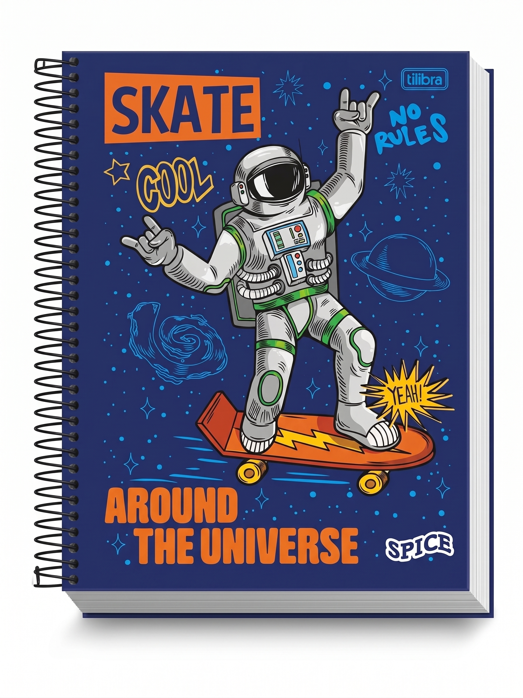 CADERNO 10M 9189 SPICE 160 FLS TILIBRA