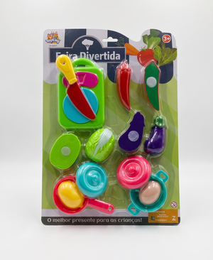 BRINQUEDO EDUCATIVO CONJUNTO FEIRA DIVERTIDA 14 PÇS TOY KING 4422