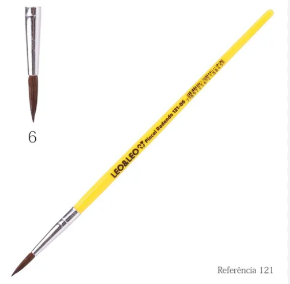 PINCEL PELO REDONDO N 6 LEO E LEO 8845