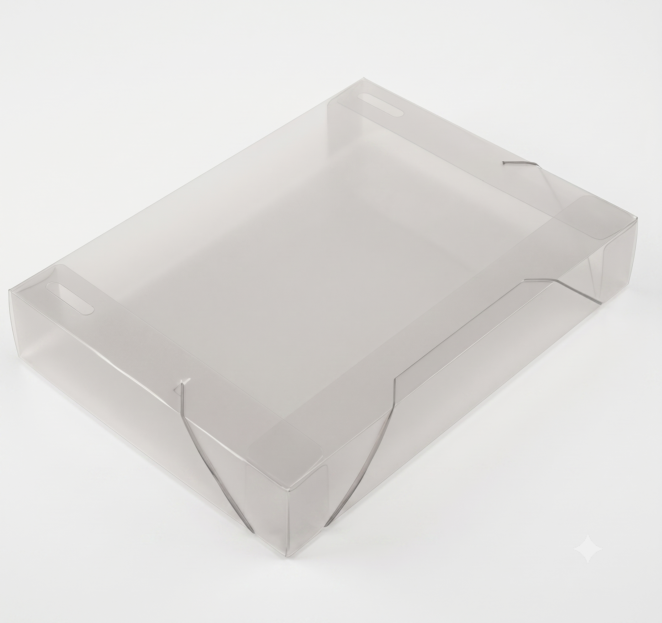 PASTA ABA ELASTICO OFICIO 335X245x55MM 5CM CRISTAL REF 1025