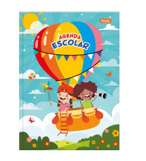 AGENDA ESCOLAR PERMANENTE BROCHURA 96 FLS FORONI