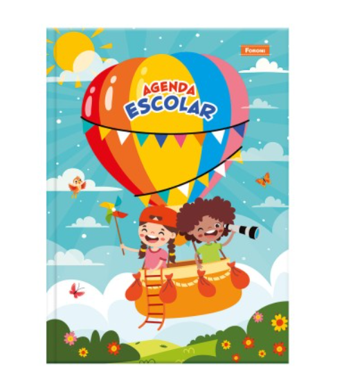 AGENDA ESCOLAR PERMANENTE BROCHURA 96 FLS FORONI